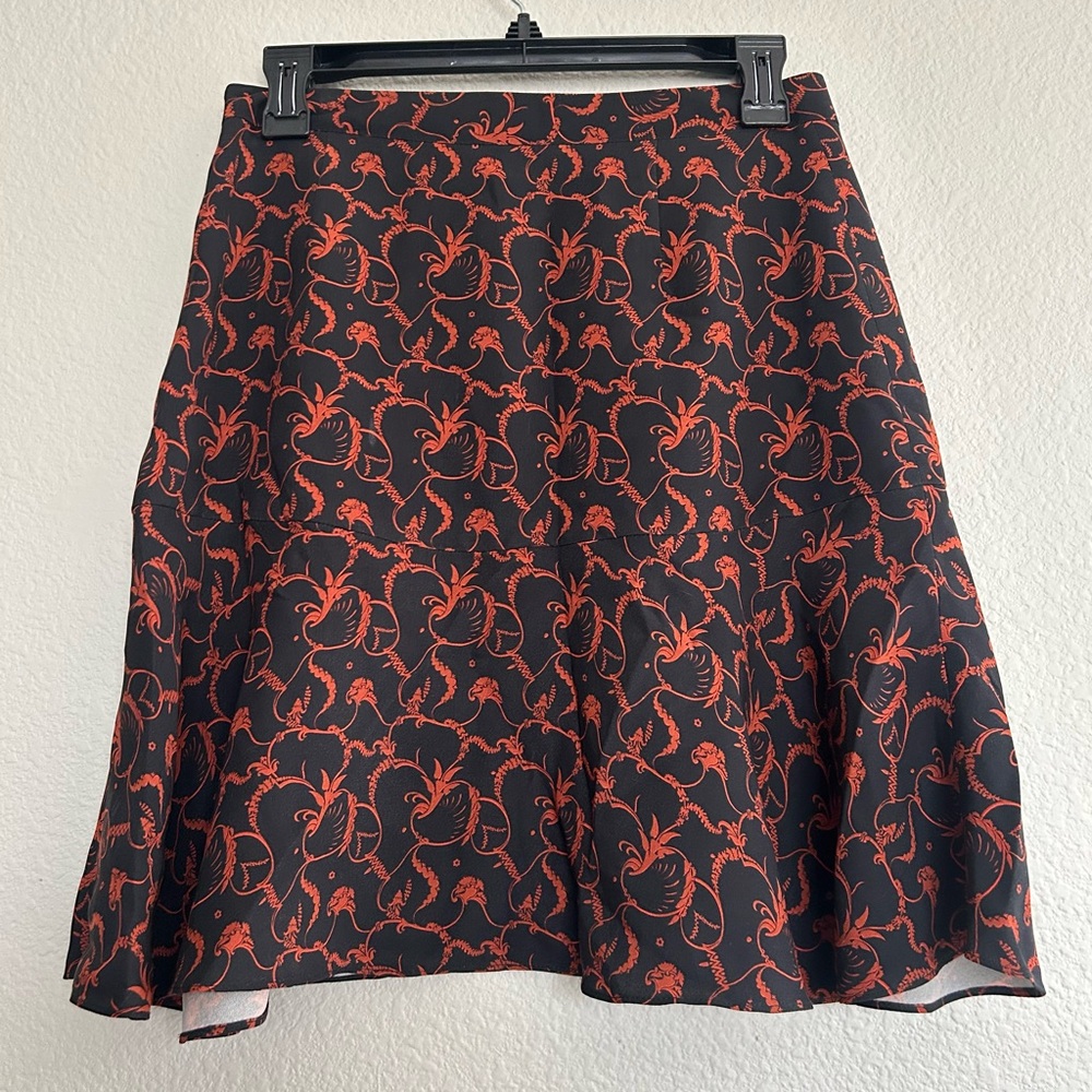 A.L.C.‎ Black Paley Silk Mini Skirt SAMPLE PIECE - 29" waist circumference